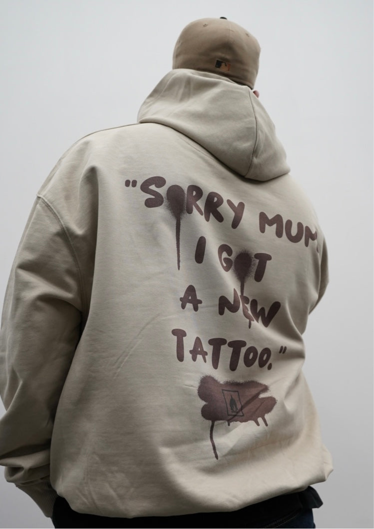 "Sorry mum "